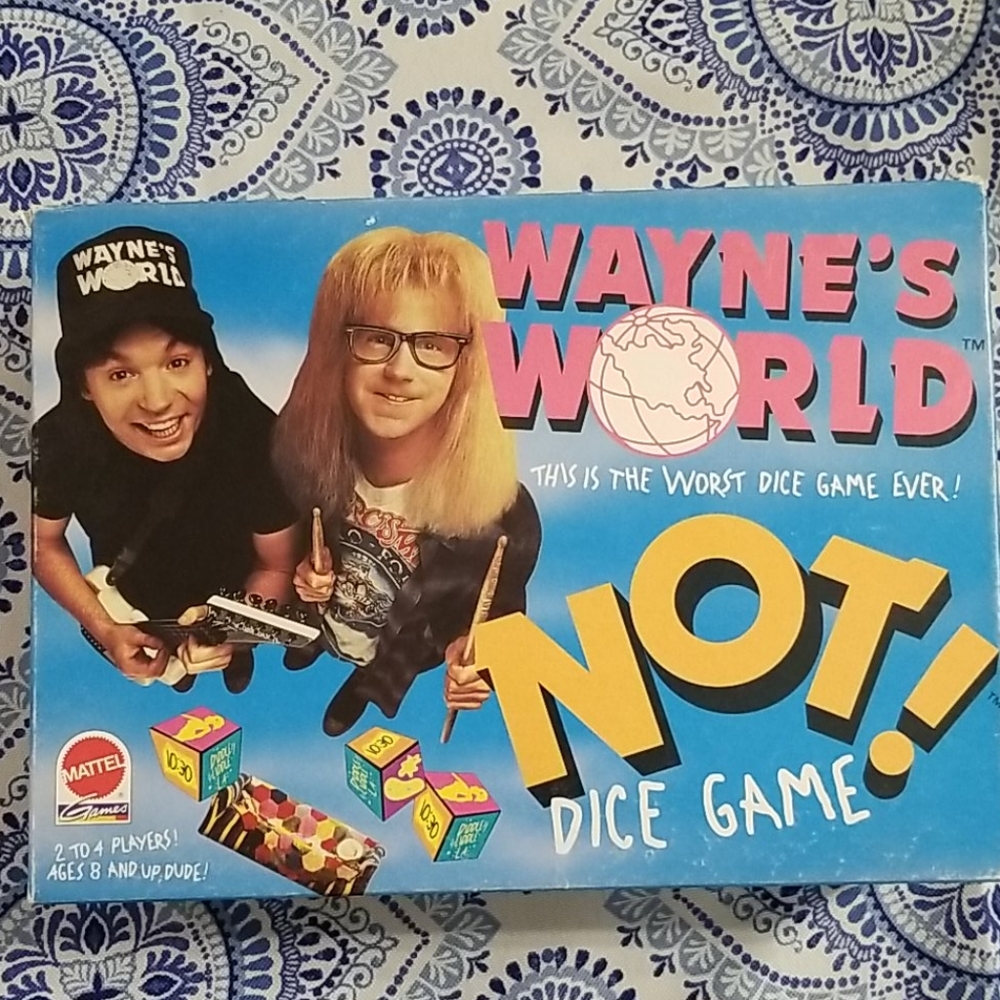 Wayne's World Not Dice Game